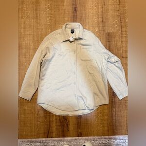 NWT fleece button up